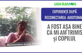 Este asa benefic incat mi-am adus si copilul la sedintele cu Ian Ramon