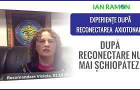Violeta: ”Ma simt fericita ca ma pot echilibra singura.” dupa Reconectarea axiotonala cu Ian Ramon