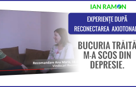 “Am reusit sa ies din depresie” recomandare Ana Maria vindecari Reconective cu Ian Ramon